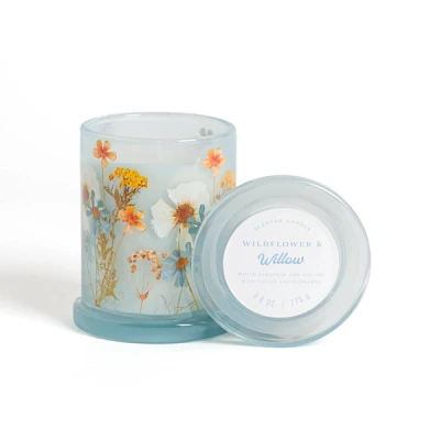 Wildflower & Willow Blue Jar Candle