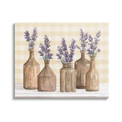 Lavender Sprigs Canvas Art Print