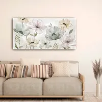 Garden Grays Canvas Art Print