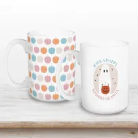 Happy Spooky Season Halloween Mugs, Set of 2