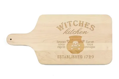 Maple Witches Kitchen Halloween Cutting Board