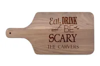 Personalized Walnut Be Scary Cutting Board