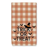 Plaid Trick or Treat Tea Towels, Set of 2