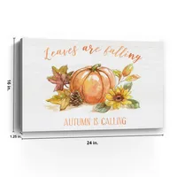 Autumn is Calling Canvas Art Print, 16x24