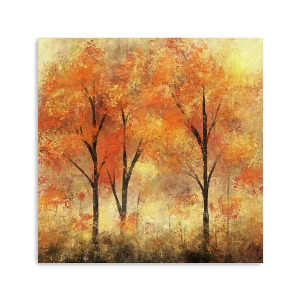 Autumn Trees Canvas Art Print