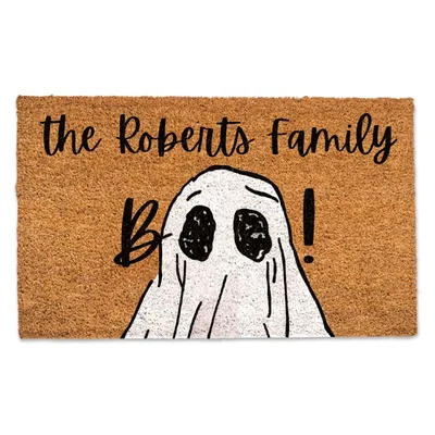 Personalized Boo Ghost Doormat