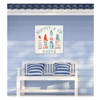 Nautical Supply Outdoor Canvas Art Print