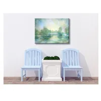 Lake View Outdoor Canvas Art Print