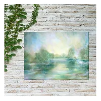 Lake View Outdoor Canvas Art Print