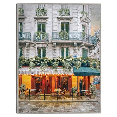 Bistro Du Coin Framed Art Print