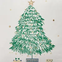 Christmas Tree with Gifts Pillow