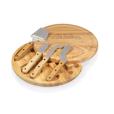 Ole Miss Cheese Board and Tool Set