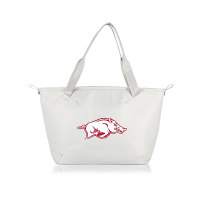 White Arkansas Razorbacks Cooler Tote Bag