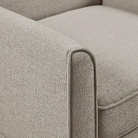 Light Gray Slipcover Armchair