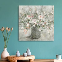 Felicitous Floral Canvas Art Print