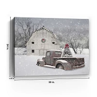 Whisper of Christmas Canvas Art Print, 24x30