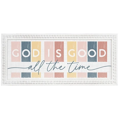 God is Good All The Time Wall Plaque