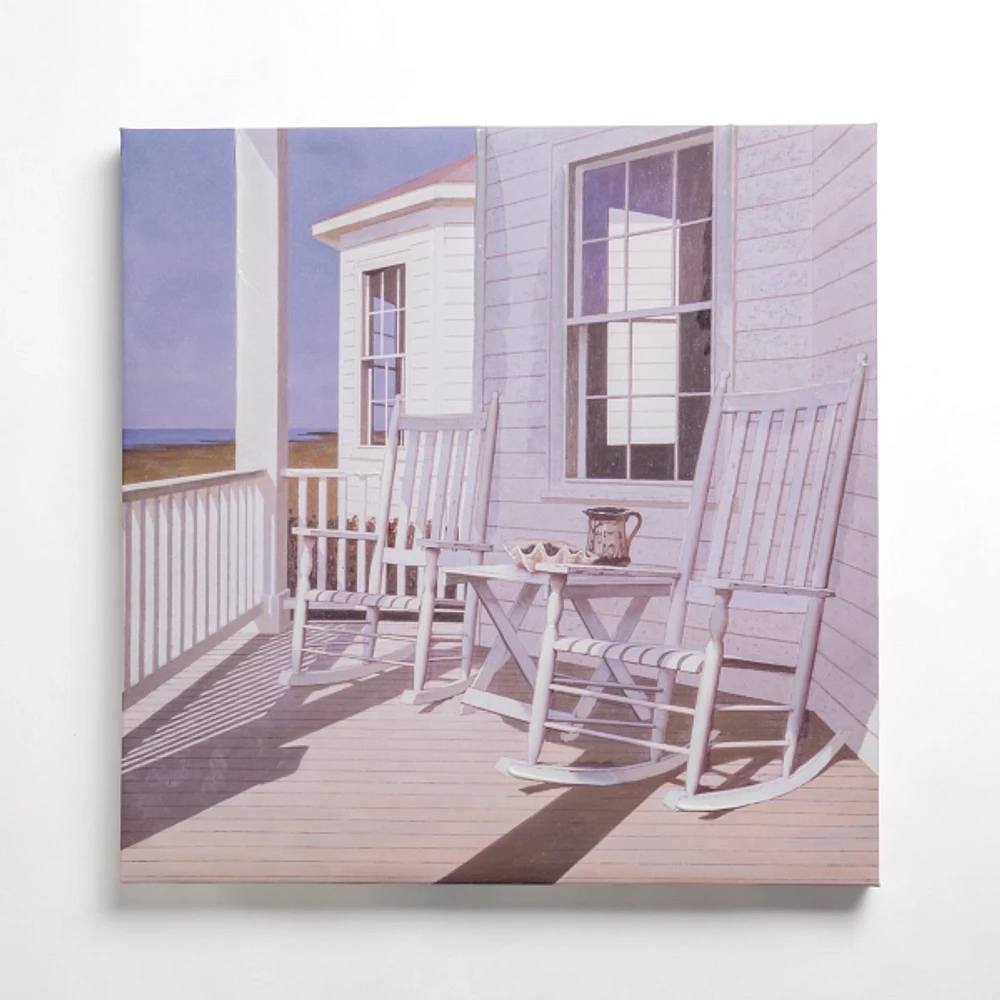 Porch with a View Canvas Art Print