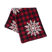 Buffalo Check Snowflake Throw