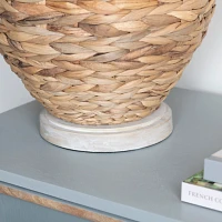 Natural Seagrass Woven Table Lamp