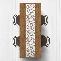 Holiday Florals Table Runner