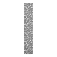 Gray Sketched Trees Table Runner, 90 in.