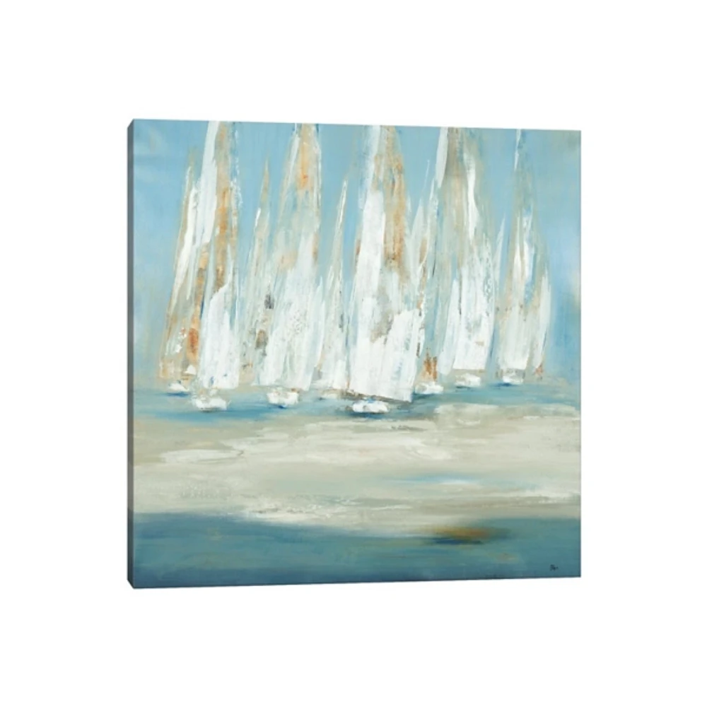 Abstract Regatta Canvas Art Print