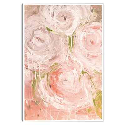 Vintage Rose Canvas Art Print