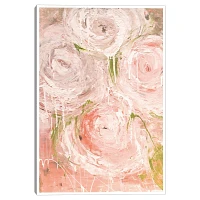 Vintage Rose Canvas Art Print