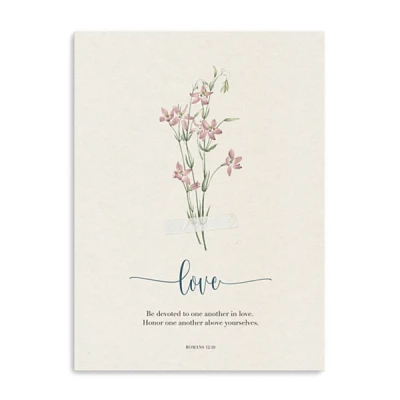 Love Affirmations Canvas Art Print, 18x24 in.