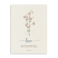 Love Affirmations Canvas Art Print, 18x24 in.