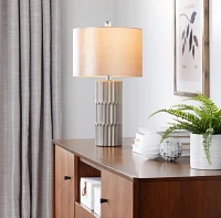 Metallic Brown and Champagne Tanya Table Lamp