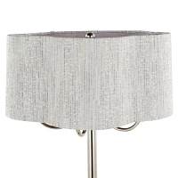 Silver Metal Lila Table Lamp