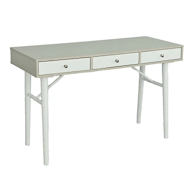 Gray and White Stratford Desk