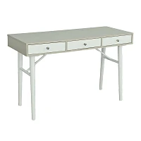 Gray and White Stratford Desk
