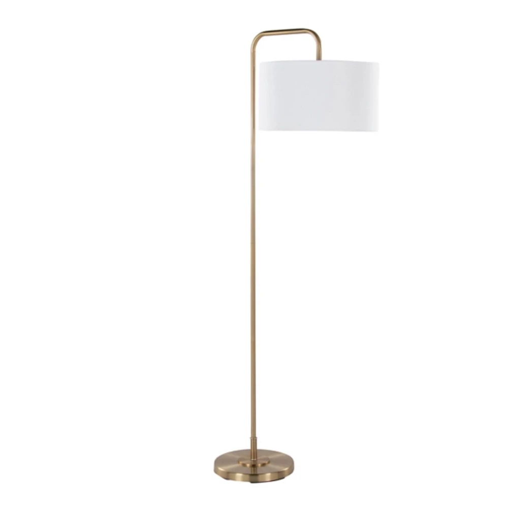 Gold Modern Arch Floor Lamp