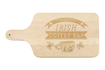 Irish Coffee Bar Maple Cutting Board