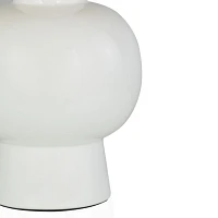 White Ceramic Malia Table Lamp