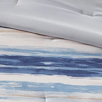 Blue Watercolor 8-pc. King Comforter Set