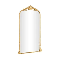 Gold Arched Baroque Mirror
