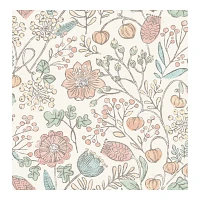 Vintage Woodland Floral Peel & Stick Wallpaper