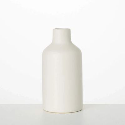 Matte Ceramic Bottle Vase