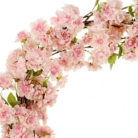 Pink Cherry Blossom Wreath
