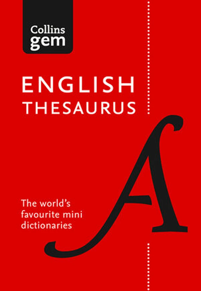 English Gem Thesaurus: The world’s favourite mini thesaurus (Collins Gem)