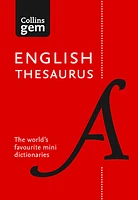 English Gem Thesaurus: The world’s favourite mini thesaurus (Collins Gem)