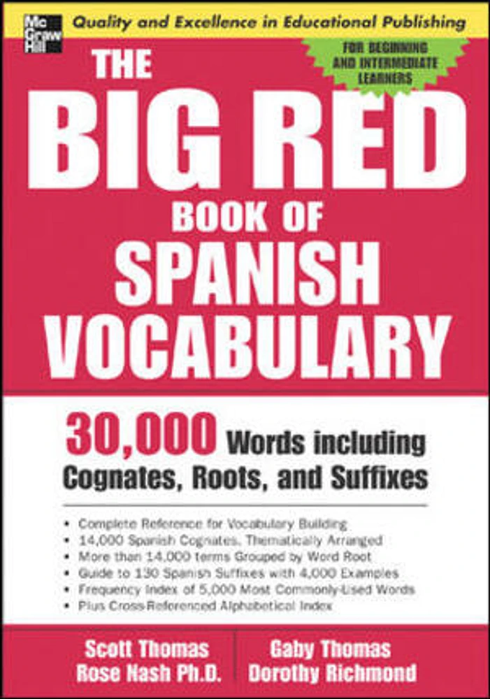 The Big Red Book of Spanish Vocabulary