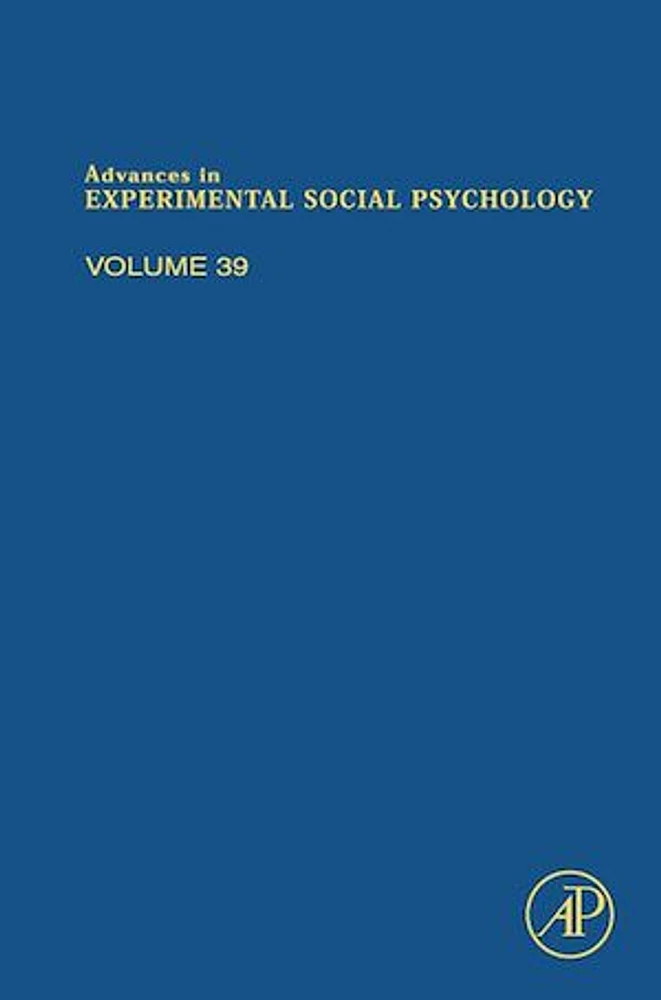 Advances in Experimental Social Psychology