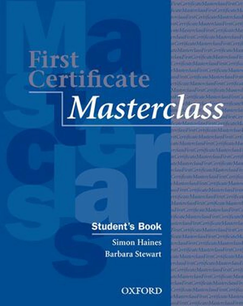 First Certificate Masterclass, New Edition: Student Book