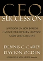 CEO succession: a window on how boards can get it right when choosing