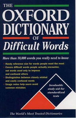 The Oxford Dictionary of Difficult Words